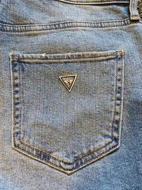 GUESS Light Blue Distressed Boyfriend Jeans - Picture 4 of 9